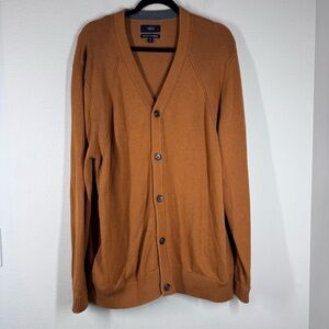Nordstrom’s 1901 Men’s Knit Button Up Cardigan Sweater Cotton Cashmere Large